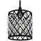 Westinghouse Pendant 60W Mini Wa-Lightz, Matte Black Mesh Crystals Shade 6362700 - alternate 5